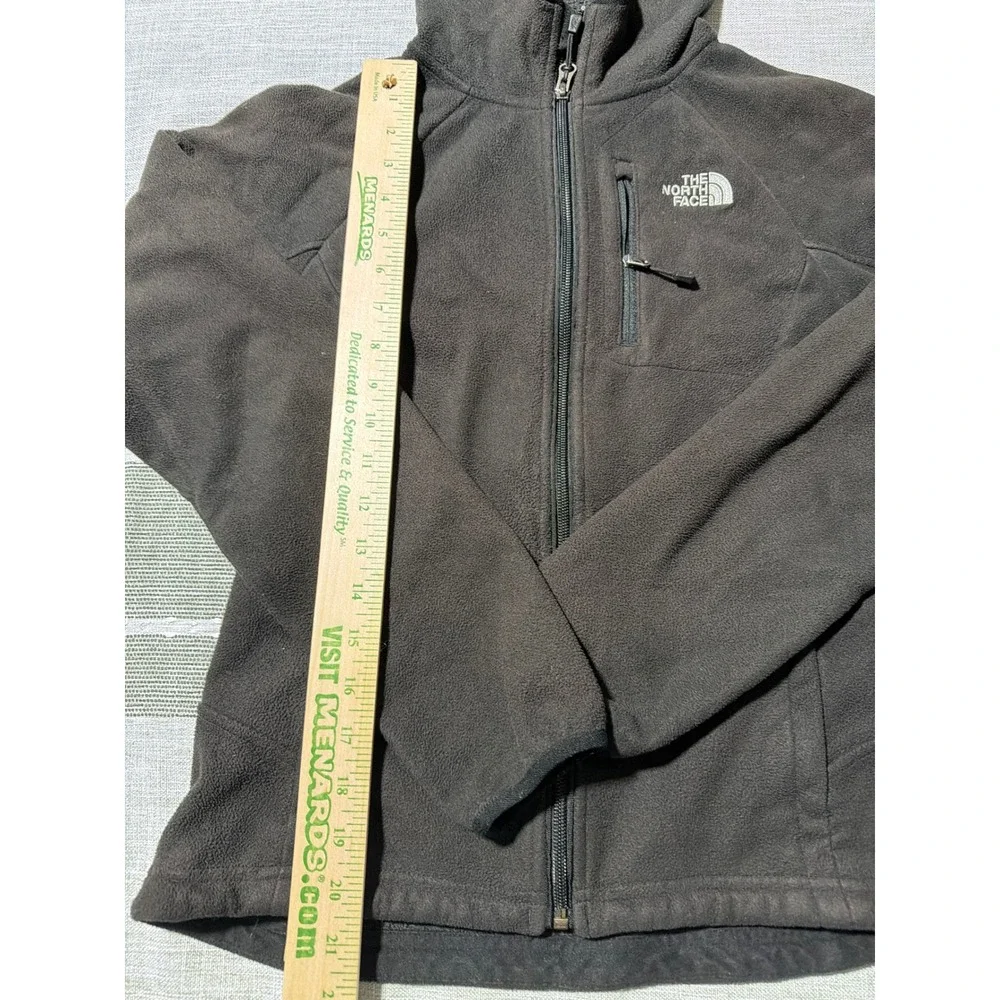 The North‎ Face Women's Fleece Jacket Full Zip Gray Size small